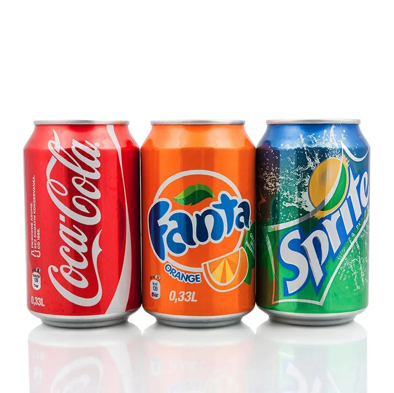 Kola, Fanta, Sprite (330ml Kutu)